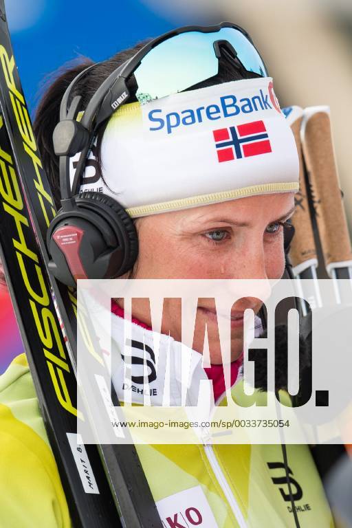 Marit Bjørgen cries after the Womens 5 km Classic during the Norwegian Championship on April 6 2018 in Alta Photo Jon Olav Nesvold BILDBYR N Code JE 160235