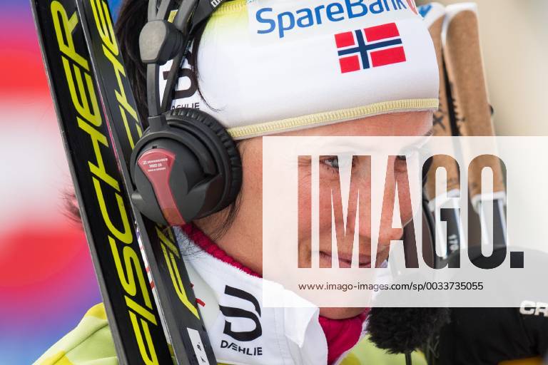 Marit Bjørgen cries after the Womens 5 km Classic during the Norwegian Championship on April 6 2018 in Alta Photo Jon Olav Nesvold BILDBYR N Code JE 160235