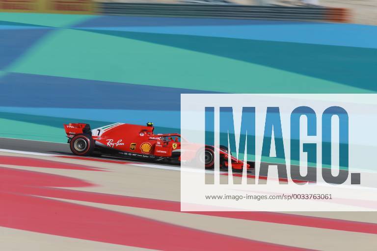 Motorsports: FIA Formula One World Championship WM Weltmeisterschaft 2018, Grand Prix of Bahrain, 7 Kimi Raikkonen (FIN, Scuderia Ferrari), Sakhir Bahrain