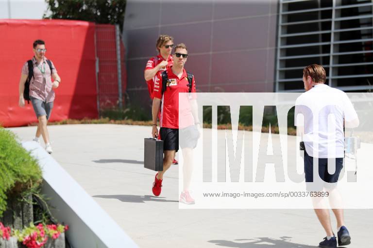 Sebastian Vettel Scuderia Ferrari Grand Prix of Bahrain 2018 Free Practice 07 04 18 Photo Illmann Eibner Sachir