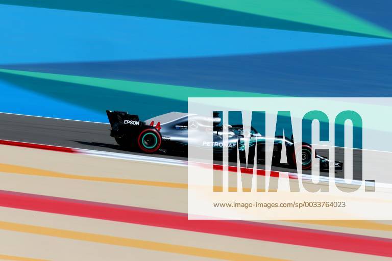 Motorsports: FIA Formula One World Championship WM Weltmeisterschaft 2018, Grand Prix of Bahrain, 44 Lewis Hamilton (GBR, Mercedes AMG Petronas F1 Team), Sakhir Bahrain