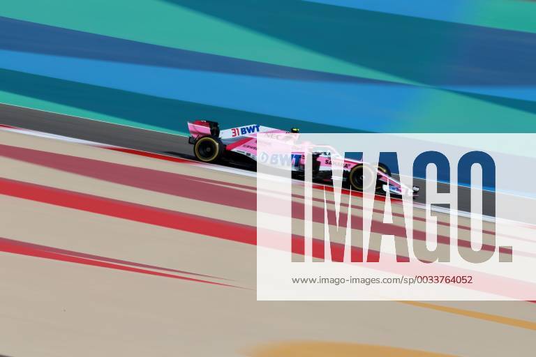 Motorsports: FIA Formula One World Championship WM Weltmeisterschaft 2018, Grand Prix of Bahrain, 31 Esteban Ocon (Sahara Force India F1 Team) Sakhir Bahrain
