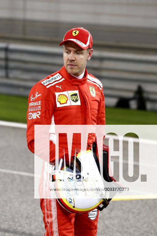 Motorsports: FIA Formula One World Championship WM Weltmeisterschaft 2018, Grand Prix of Bahrain, , 5 Sebastian Vettel (GER, Scuderia Ferrari) Sakhir Bahrain