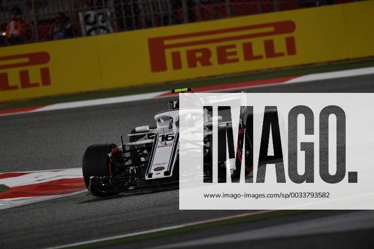 Charles Leclerc Alfa Romeo Sauber F1 Team Formula 1 GP Bahrain at Manama Shakir 08 04 2018 Photo mspb Jerry Andre Charles Leclerc Formula 1 GP Bahrain 2018