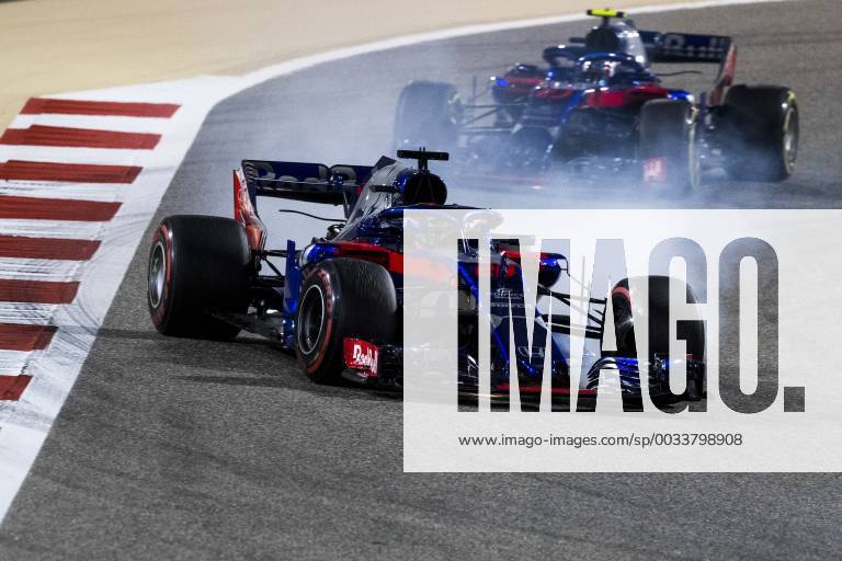 Motorsports: FIA Formula One World Championship WM Weltmeisterschaft 2018, Grand Prix of Bahrain, , 28 Brendon Hartley (NZL Toro Rosso, Ferrari) , Sakhir Bahrain