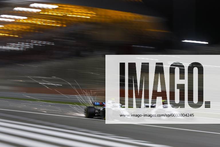 SIROTKIN Sergey (rus), Williams F1 Mercedes FW41, LECLERC Charles (mco), Alfa Romeo Sauber F1 Team C37, action during 2018 Formula 1 FIA World Championship WM Weltmeisterschaft Bahrain Grand Prix, Sakhir Bahrain