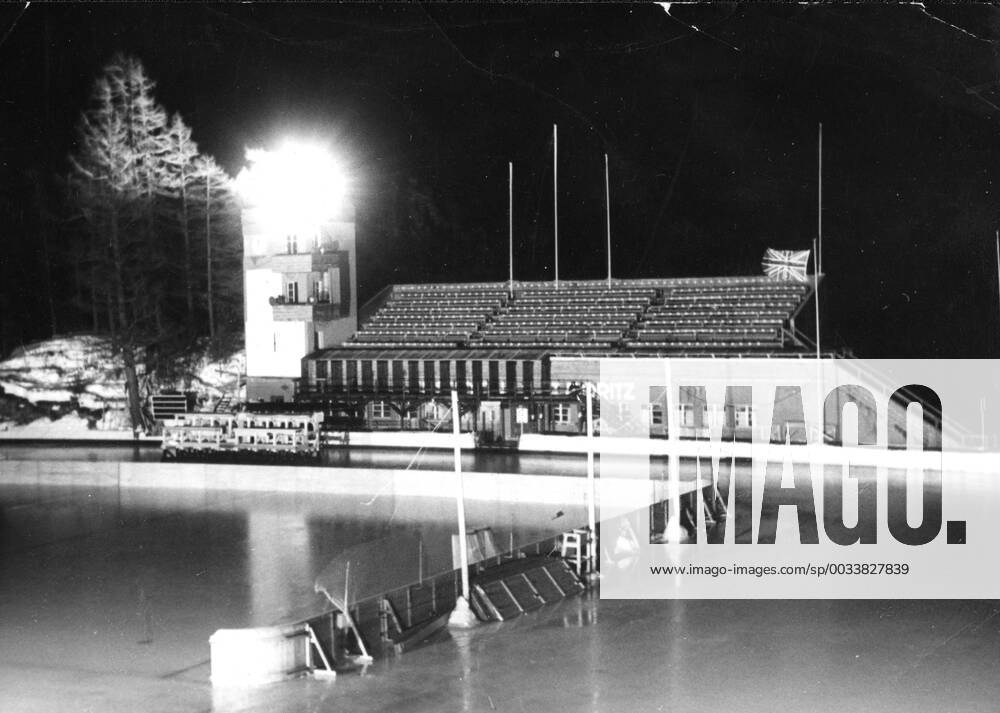 - SANKT MORITZ, SWITZERLAND: (FILE) This file picture dated 31 January 1948 shows the olympic fire at the Winter Olympic Games Olympische Spiele Olympia OS in Sankt Moritz, Switzerland. ARCHIVES BELGAxARCHIVES x32092244x
