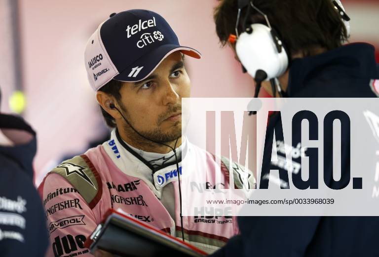 Shanghai: Motorsports: Formula 1 2018 Heineken Chinese Grand Prix Chinese Formula One Grand Prix Shanghai Circuit April 08, 2018 in Shanghai, China. 11 Sergio Perez (MEX, Sahara Force India F1 Team), Shanghai China