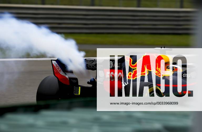 Has an engine failure during practice Shanghai China