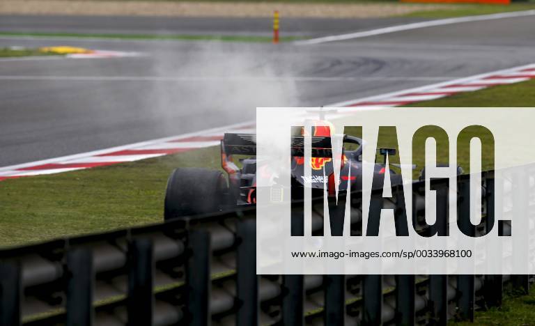 Has an engine failure during practice Shanghai China