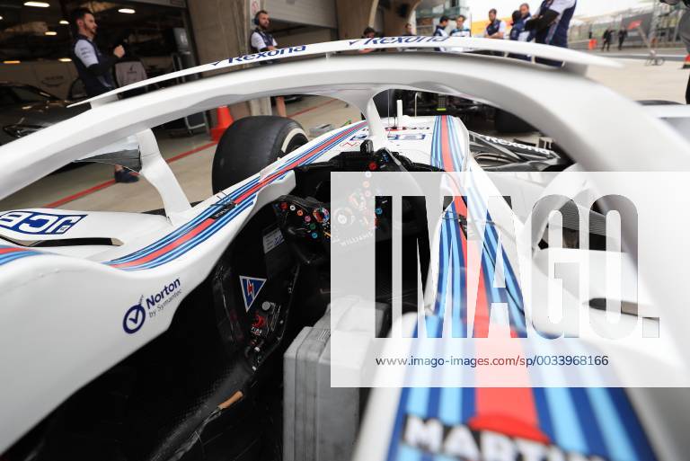 View into the cockpit of Lance Stroll Williams Martini Racing Grand Prix of China 2018 Race Motorsport Formula 1 14 04 2018 Shanghai