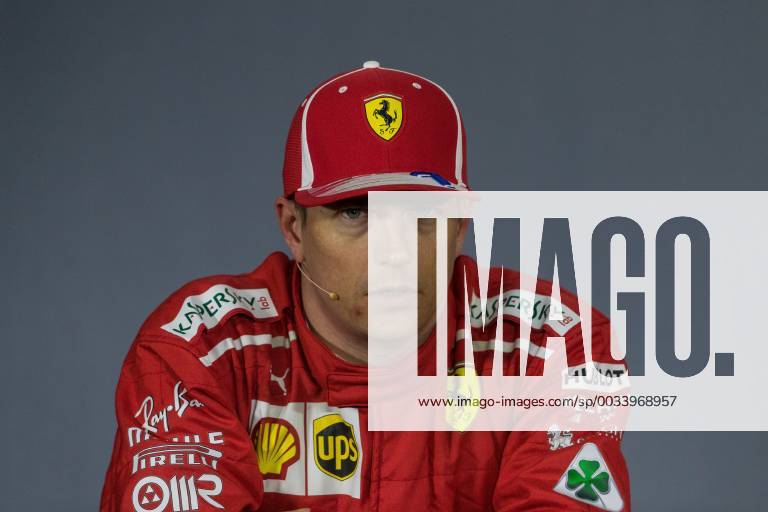 Kimi Raikkoenen Scuderia Ferrari Grand Prix of China 2018 Race Motorsport Formula 1 14 04 2018 Shanghai