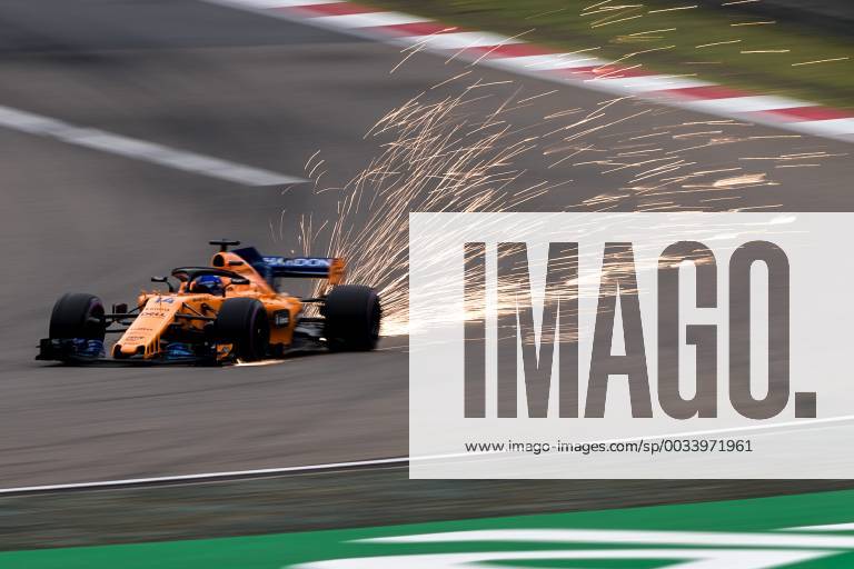 Spanish F1 driver Fernando Alonso of McLaren steers his car during the qualifying session for the 2018 Formula One Chinese Grand Prix at the Shanghai International Circuit in Shanghai, China, 14 April 2018. It s still early, but it looks like Ferrari is back. Ferrari s Sebastian Vettel claimed pole position for Sunday s Chinese Grand Prix, where the German will be going for his third straight victory to open the Formula One season. Vettel and Ferrari teammate Kimi Raikkonen will start on the first row in Shanghai. Mercedes, which has dominated the last four seasons, will start on the second row with Valtteri Bottas ahead of No. 4 Lewis Hamilton - the defending and four-time series champion. The famous Italian team has not won a season title in 11 years with Kimi Raikkonen champion in 2007. But Bottas is already hinting that rival Ferrari is the team to beat. Vettel takes pole in China, and Ferrari looks like it s back
