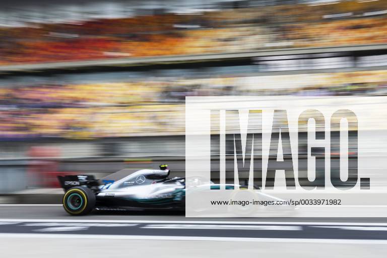Finnish F1 driver Valtteri Bottas of Mercedes steers his car during the qualifying session for the 2018 Formula One Chinese Grand Prix at the Shanghai International Circuit in Shanghai, China, 14 April 2018. It s still early, but it looks like Ferrari is back. Ferrari s Sebastian Vettel claimed pole position for Sunday s Chinese Grand Prix, where the German will be going for his third straight victory to open the Formula One season. Vettel and Ferrari teammate Kimi Raikkonen will start on the first row in Shanghai. Mercedes, which has dominated the last four seasons, will start on the second row with Valtteri Bottas ahead of No. 4 Lewis Hamilton - the defending and four-time series champion. The famous Italian team has not won a season title in 11 years with Kimi Raikkonen champion in 2007. But Bottas is already hinting that rival Ferrari is the team to beat. Vettel takes pole in China, and Ferrari looks like it s back
