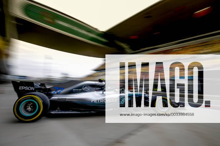 Shanghai: Motorsports: Formula 1 2018 Heineken Chinese Grand Prix Chinese Formula One Grand Prix Shanghai Circuit in Shanghai, China. 77 Valtteri Bottas (FIN, Mercedes AMG Petronas), Shanghai China