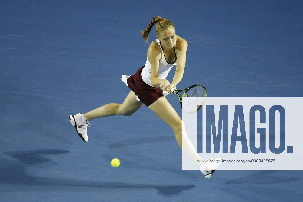 Anna Chakvetadze (Russland) Tennis Damen Australian Open 2008, Grand Slam, WTA Tour Einzelbild Melbourne Dynamik, Tennis Damen Australian Open 2008, Grand Slam, WTA Tour Einzelbild Melbourne Dynamik,