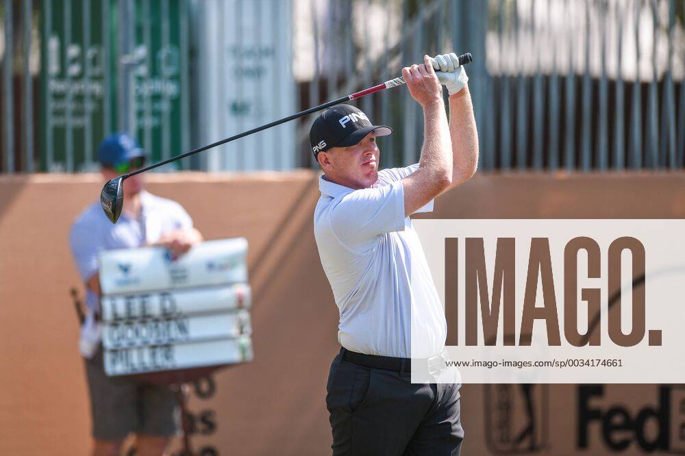 SAN ANTONIO, TX - APRIL 19: Martin Piller watches his drive during the first round of the Valero Texas Open at the TPC San Antonio Oaks Course in San Antonio, TX on April 19, 2018. (Photo by Daniel Dunn Icon Sportswire) GOLF: APR 19 PGA Golf Herren - Valero Texas Open Icon18041911