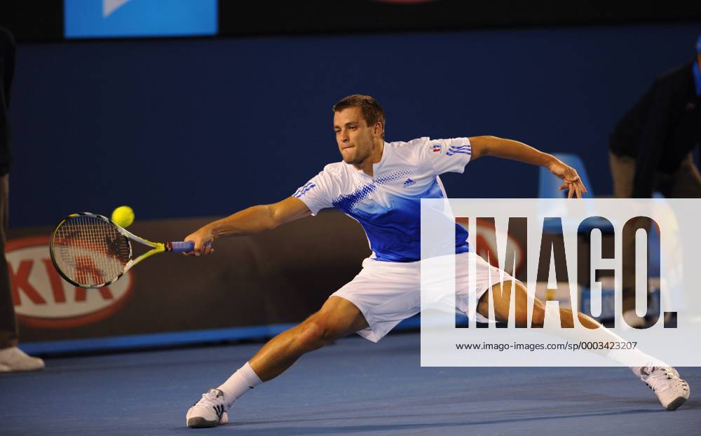 Mikhail Youzhny (Rußland) Tennis Herren Australian Open 2008, Grand Slam, ATP Tour Einzelbild Melbourne Dynamik, Tennis Herren Australian Open 2008, Grand Slam, ATP Tour Einzelbild Melbourne Dynamik,