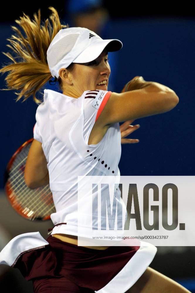 Justine Henin (Belgien) - Tennis Damen Australian Open 2008, Grand Slam, WTA Tour Einzelbild Melbourne Dynamik, Tennis Damen Australian Open 2008, Grand Slam, WTA Tour Einzelbild Melbourne Dynamik,