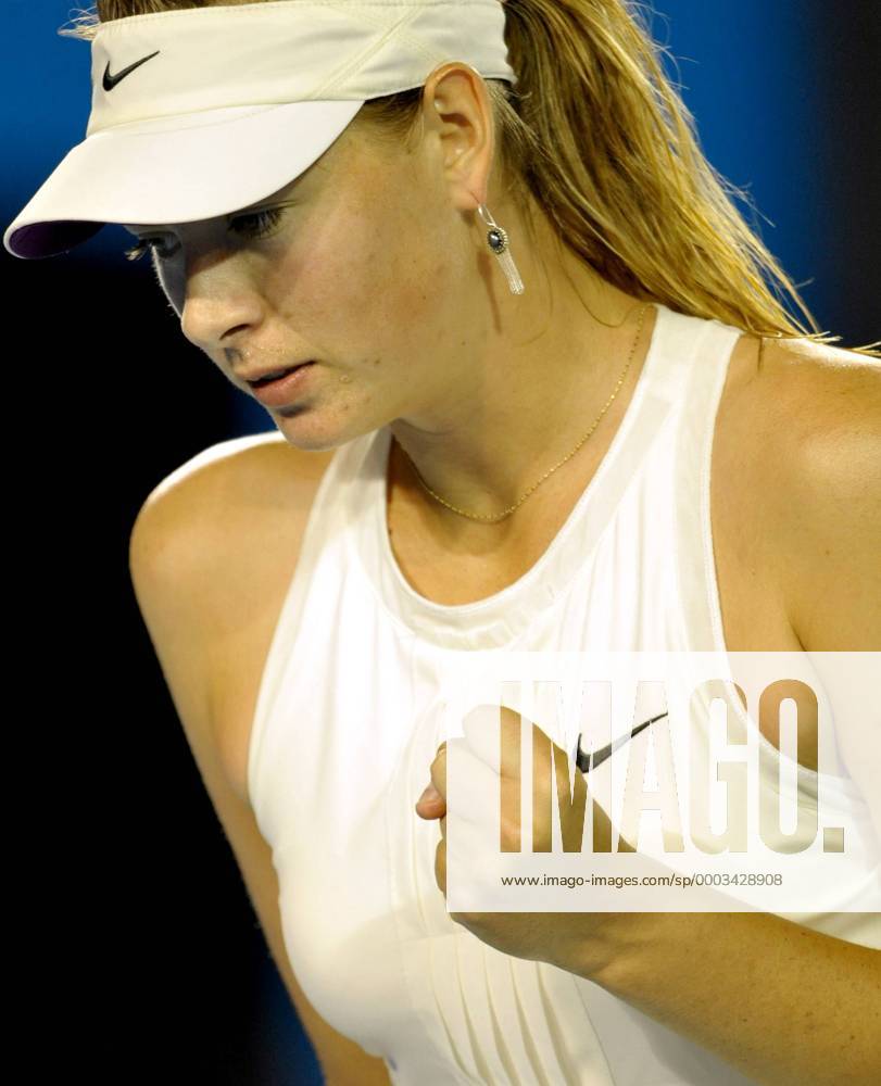 Maria Sharapova (Rußland) jubelt - Tennis Damen Australian Open 2008, Grand Slam, WTA Tour, Einzelbild Melbourne Tennis Damen Australian Open 2008, Grand Slam, WTA Tour, Einzelbild Melbourne