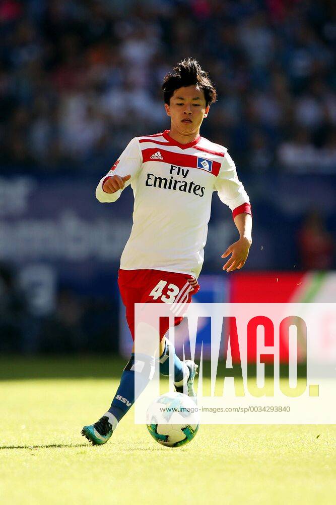Hamburg 21 April 2018 Football 1 Bundesliga 2017 18 Hamburger SV SC Freiburg Tatsuya Ito Hamburger SV 43