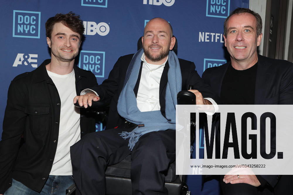 ?David Holmes: The Boy Who Lived? premiere at Doc NYC. Featuring: Daniel Radcliffe, David Holmes and Dan Hartley Where: New York City, New York, United States When: 13 Nov 2023 Credit: Dave Allocca Starpix Startraksphoto.com . NOT FOR USE BY NEWSPAPERS BASED IN THE UK.