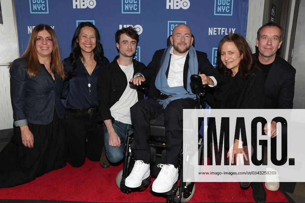 ?David Holmes: The Boy Who Lived? premiere at Doc NYC. Featuring: Nancy Abraham, Tina Nguyen, Daniel Radcliffe, David Holmes, Lisa Heller and Dan Hartley Where: New York City, New York, United States When: 13 Nov 2023 Credit: Dave Allocca Starpix Startraksphoto.com . NOT FOR USE BY NEWSPAPERS BASED IN THE UK.