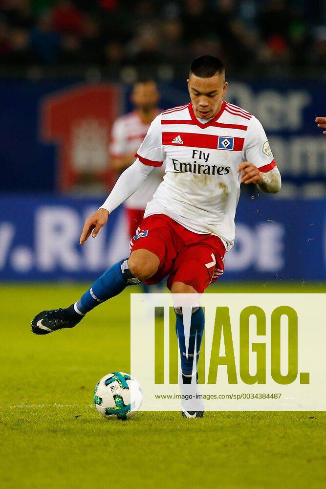 Hamburg 26 November 2017 Football 1 Bundesliga 2017 18 Hamburger SV TSG 1899 Hoffenheim Bobby Wood Hamburger SV 7