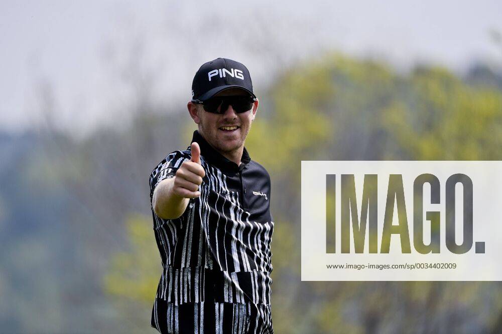 Matt Wallace of England competes in the first round of the 2018 Volvo China Open golf tournament in Beijing, China, 26 April 2018. Golf players tee off 2018 Volvo China Open 20180426_26139
