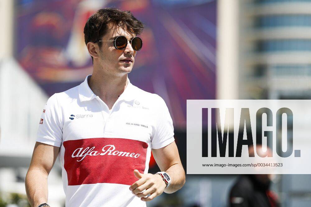 Motorsports: World Championship WM Weltmeisterschaft 2018; Grand Prix Azerbaijan, Grand Prix of Europe, Formula 1 2018 Azerbaijan Grand Prix, , 16 Charles Leclerc (MON Alfa Romeo Sauber F1 Team) , Baku Azerbaijan