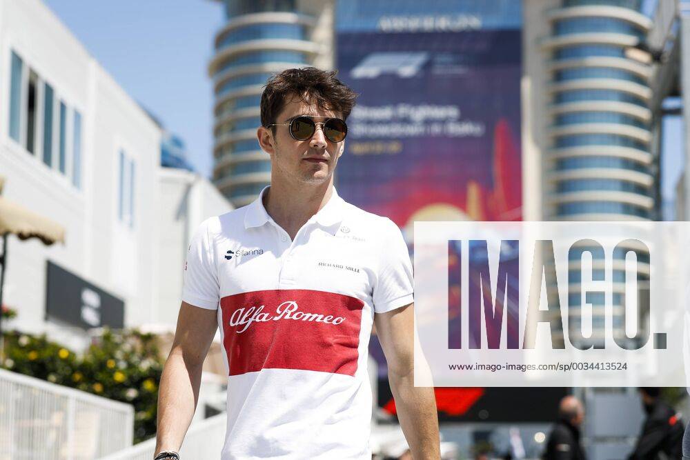 Motorsports: World Championship WM Weltmeisterschaft 2018; Grand Prix Azerbaijan, Grand Prix of Europe, Formula 1 2018 Azerbaijan Grand Prix, , 16 Charles Leclerc (MON Alfa Romeo Sauber F1 Team) , Baku Azerbaijan