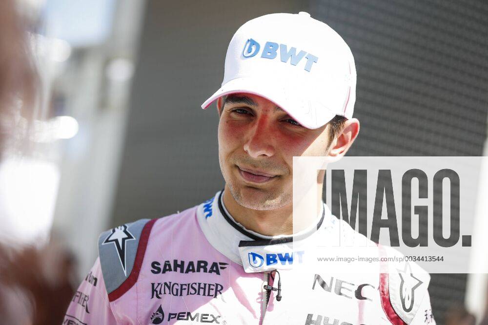 Motorsports: World Championship WM Weltmeisterschaft 2018; Grand Prix Azerbaijan, Grand Prix of Europe, Formula 1 2018 Azerbaijan Grand Prix, 31 Esteban Ocon (Sahara Force India F1 Team) Baku Azerbaijan