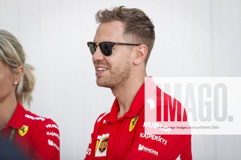 Motorsports: World Championship WM Weltmeisterschaft 2018; Grand Prix Azerbaijan, Grand Prix of Europe, Formula 1 2018 Azerbaijan Grand Prix, , 5 Sebastian Vettel (GER, Scuderia Ferrari) Baku Azerbaijan