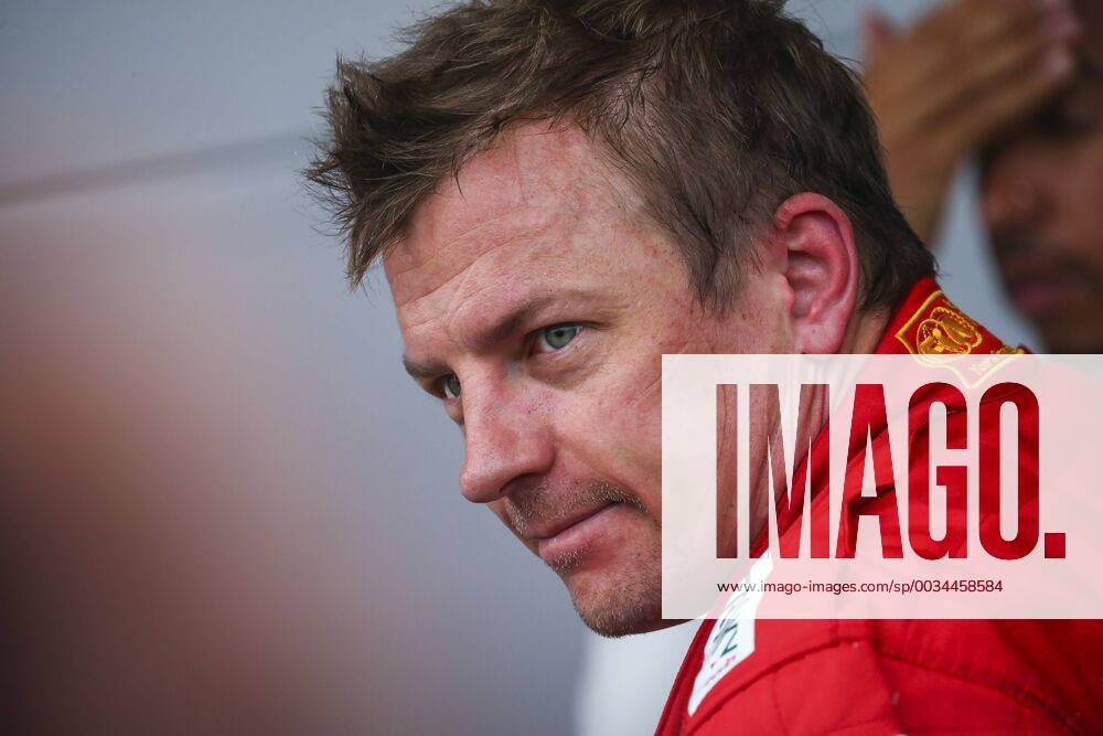 RAIKKONEN Kimi (fin), Scuderia Ferrari SF71H, portrait during the 2018 Formula One World Championship WM Weltmeisterschaft Grand Prix of Europe in Azerbaijan from April 26 to 29 in Baku - Photo Sebastiaan Rozendaal DPPI Motorsports: World Championship; 2018; Grand Prix Azerbaijan, Grand Prix of Europe, Formula 1 2018 Baku Azerbaijan
