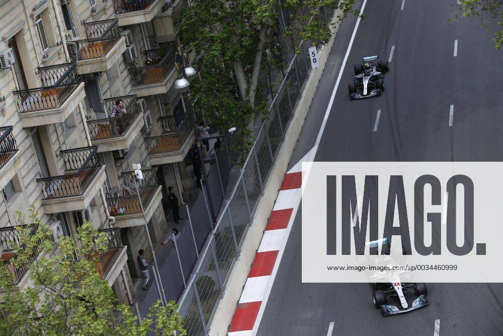 Motorsports: World Championship WM Weltmeisterschaft 2018; Grand Prix Azerbaijan, Grand Prix of Europe, Formula 1 2018 Azerbaijan Grand Prix, Baku Azerbaijan