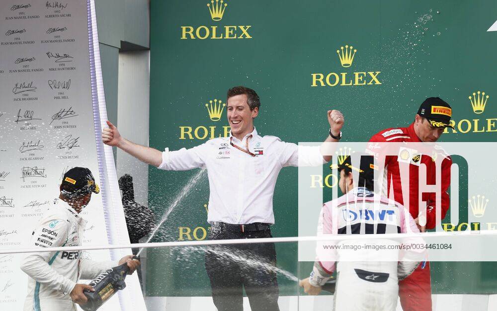 Motorsports: World Championship WM Weltmeisterschaft 2018; Grand Prix Azerbaijan, Grand Prix of Europe, Formula 1 2018 Azerbaijan Grand Prix, 7 Kimi Raikkonen (FIN, Scuderia Ferrari), 44 Lewis Hamilton (GBR, Mercedes AMG Petronas F1 Team), Baku Azerbaijan