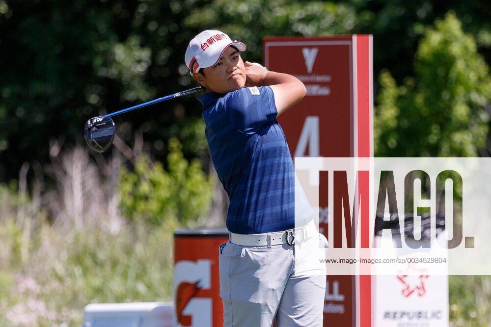 THE COLONY, TX - MAY 05: Wei-Ling Hsu hits her tee shot on 4 during the LPGA Golf Damen Volunteers of America Texas Classic on May 5, 2018 at the Old American Golf Club in The Colony, TX. (Photo by Andrew Dieb Icon Sportswire) GOLF: MAY 05 LPGA - Volunteers of America Texas Classic Icon180505026