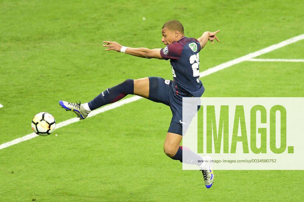 Kylian Mbappe (PSG) FOOTBALL : Les herbiers vs PSG - Finale de la Coupe de France - St Denis - 08 05 2018 JBAutissier Panoramic