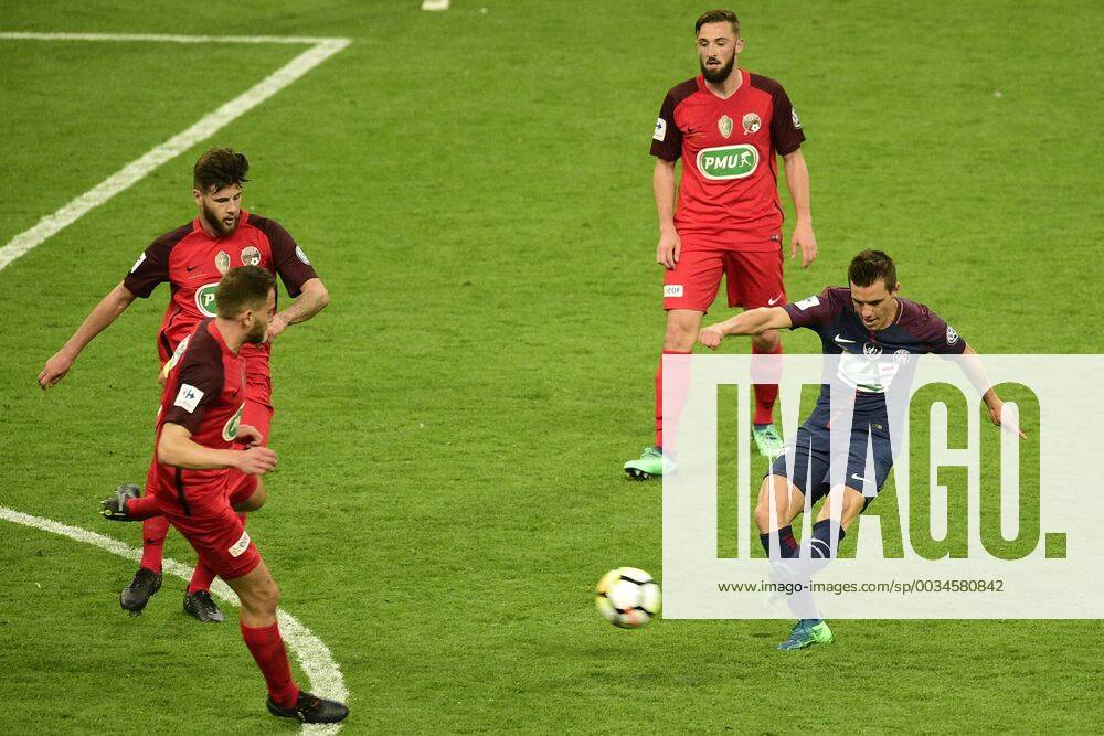But de LO CELSO Giovani (PSG) FOOTBALL : Les herbiers vs PSG - Finale de la Coupe de France - St Denis - 08 05 2018 JBAutissier Panoramic
