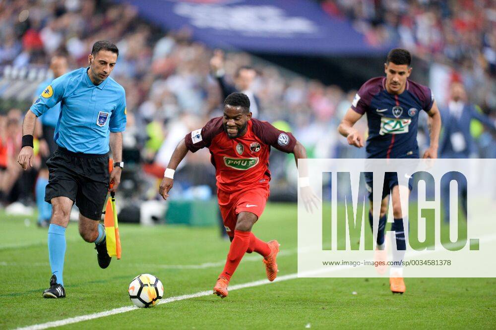 11 Louis Bongongui (her) FOOTBALL : Les Herbiers vs Paris SG - Coupe de France - Finale - 08 05 2018 AnthonyBIBARD FEP Panoramic