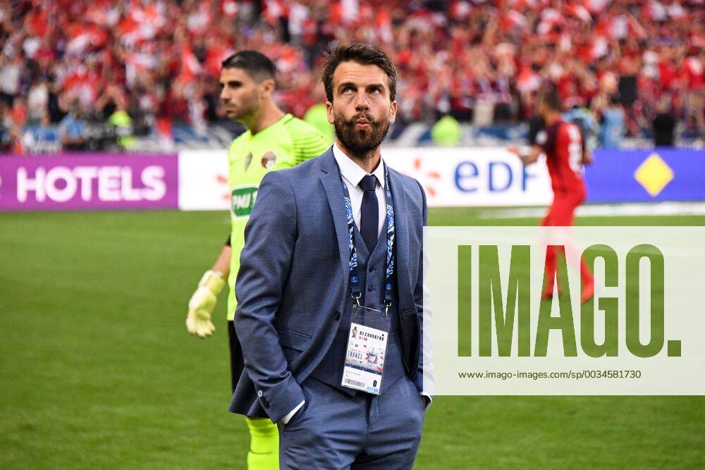 STEPHANE MASALA (ENTRAINEUR LES HERBIERS) FOOTBALL : Les Herbiers vs Paris SG - Coupe de France - Finale - 08 05 2018 AnthonyBIBARD FEP Panoramic