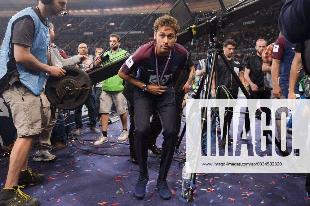 10 NEYMAR JR (PSG) - JOIE FOOTBALL : Les Herbiers vs Paris SG - Coupe de France - Finale - 08 05 2018 AnthonyBIBARD FEP Panoramic