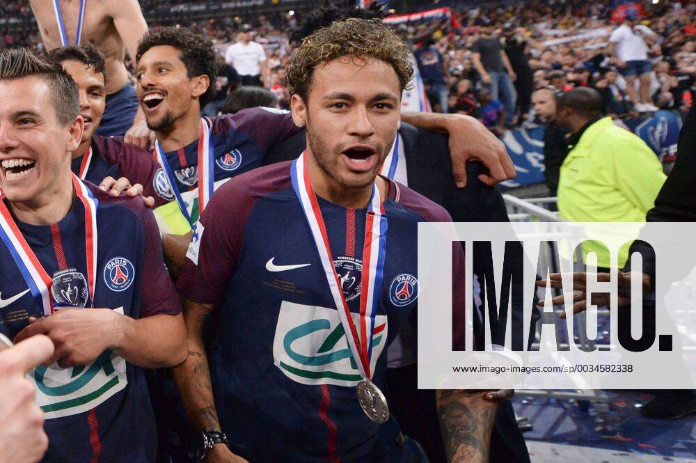 10 NEYMAR JR (PSG) - JOIE FOOTBALL : Les Herbiers vs Paris SG - Coupe de France - Finale - 08 05 2018 AnthonyBIBARD FEP Panoramic