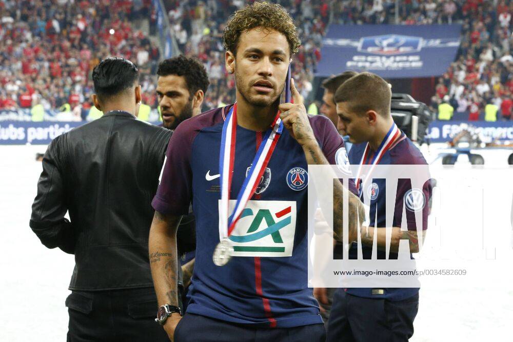 Neymar Jr (PSG) FOOTBALL : Les Herbiers vs Paris Saint Germain - Finale Coupe de France - 08 05 2018 GwendolineLeGoff Panoramic