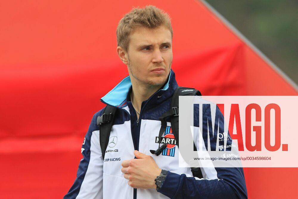 10th May, Circuit de Barcelona, Barcelona, Spain; Spanish Formula One Grand Prix, driver arrivals and press conference PK Pressekonferenz Williams Martini Racing, Sergey Sirotkin ActionPlus12022968