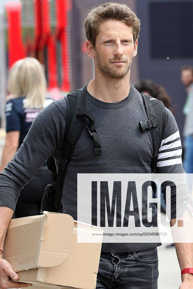 Photo4 LaPresse 10 05 2018 Barcelona, Spain Grand Prix Formula One Spain 2018 In the pic: Romain Grosjean (FRA) Haas F1 Team VF-18 & xa9; Photo4 LaPresse 10 05 2018 Barcelona, Spain Sport Grand Prix Formula One Spain 2018 In the pic: Romain Grosjean (FRA) Haas F1 Team VF-18