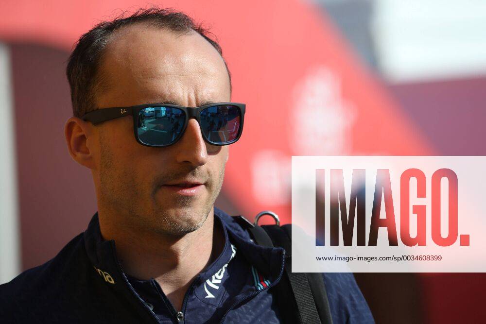 Photo4 LaPresse 11 05 2018 Barcelona, Spain Grand Prix Formula One Spain 2018 In the pic: Robert Kubica (POL) Williams FW41 Reserve and Development Driver & xa9; Photo4 LaPresse 11 05 2018 Barcelona, Spain Sport Grand Prix Formula One Spain 2018 In the pic: Robert Kubica (POL) Williams FW41 Reserve and Development Driver