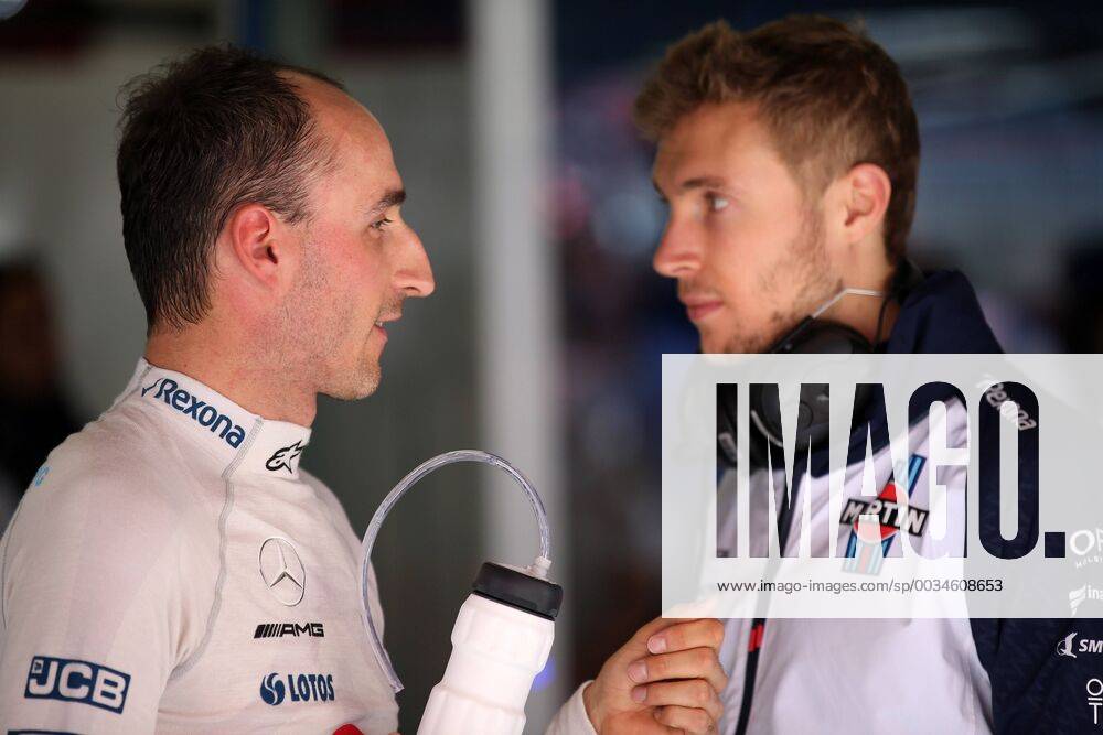 Photo4 LaPresse 11 05 2018 Barcelona, Spain Grand Prix Formula One Spain 2018 In the pic: Robert Kubica (POL) Williams FW41 Reserve and Development Driver & xa9; Photo4 LaPresse 11 05 2018 Barcelona, Spain Sport Grand Prix Formula One Spain 2018 In the pic: Robert Kubica (POL) Williams FW41 Reserve and Development Driver
