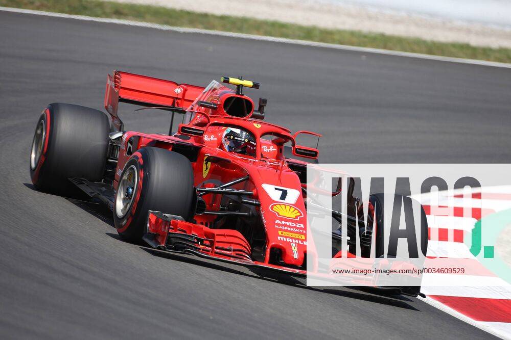 Photo4 LaPresse 11 05 2018 Barcelona, Spain Grand Prix Formula One Spain 2018 In the pic: Kimi Raikkonen (FIN) Scuderia Ferrari SF71H & xa9; Photo4 LaPresse 11 05 2018 Barcelona, Spain Sport Grand Prix Formula One Spain 2018 In the pic: Kimi Raikkonen (FIN) Scuderia Ferrari SF71H