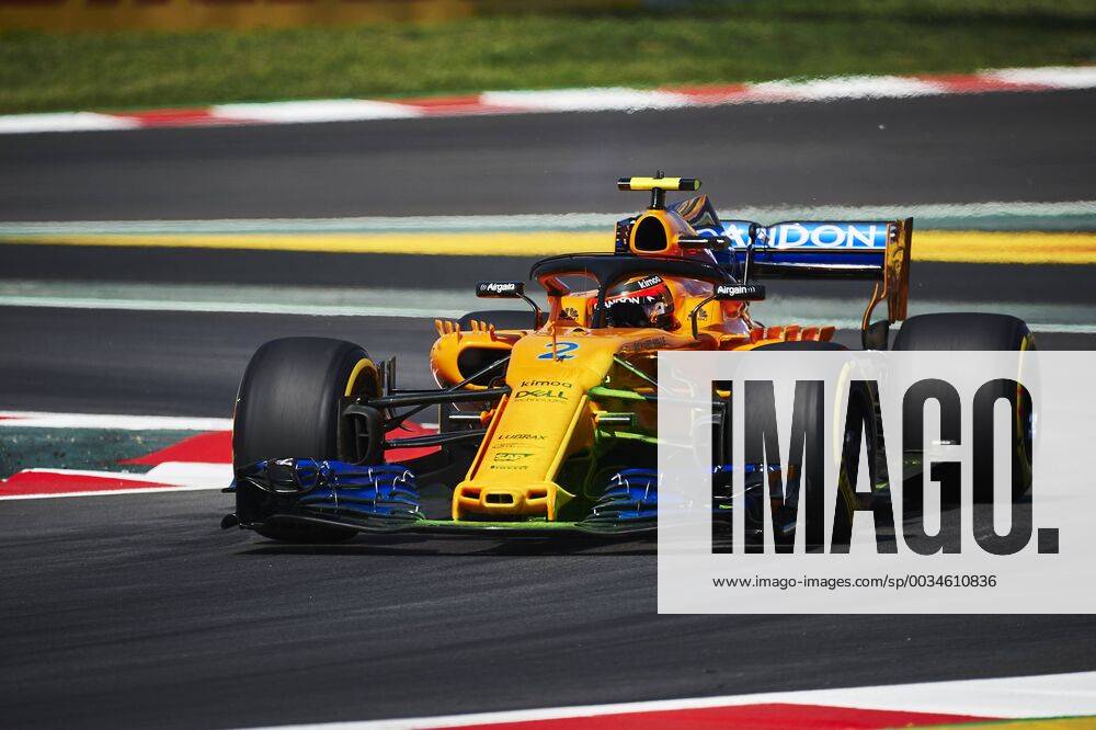 11th May, Circuit de Barcelona, Barcelona, Spain; Spanish Formula One Grand Prix, Friday free practice; Stoffel Vandoorne of the Mclaren Team rounds the bend ActionPlus12023425